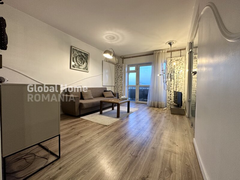 Unirii, Natiunile Unite apartament 2 camere bloc turn, centrala proprie