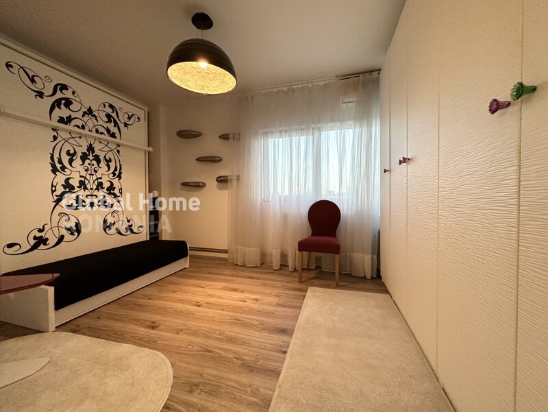 Unirii, Natiunile Unite apartament 2 camere bloc turn, centrala proprie