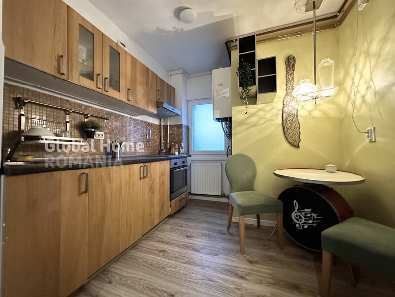 Unirii, Natiunile Unite apartament 2 camere bloc turn, centrala proprie